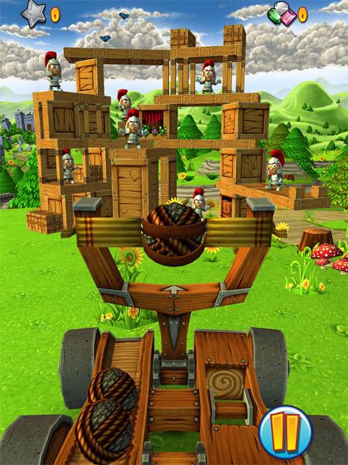 Catapult King - 3D вариант Angry Birds  [Free]